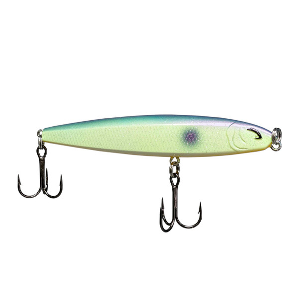 Bill Lewis Fishing Depth Charge Sinking Twitchbait color Chrome White