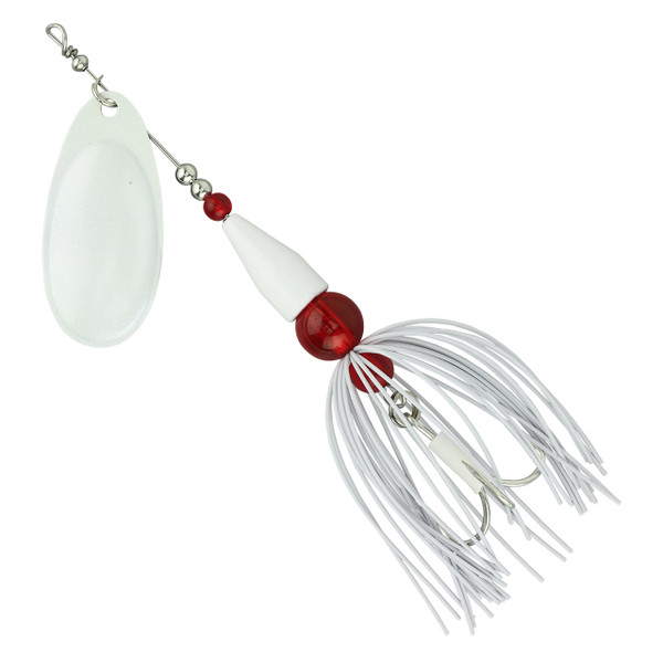Arctic Spinners Inline Spinner color Red-Red with included single hook