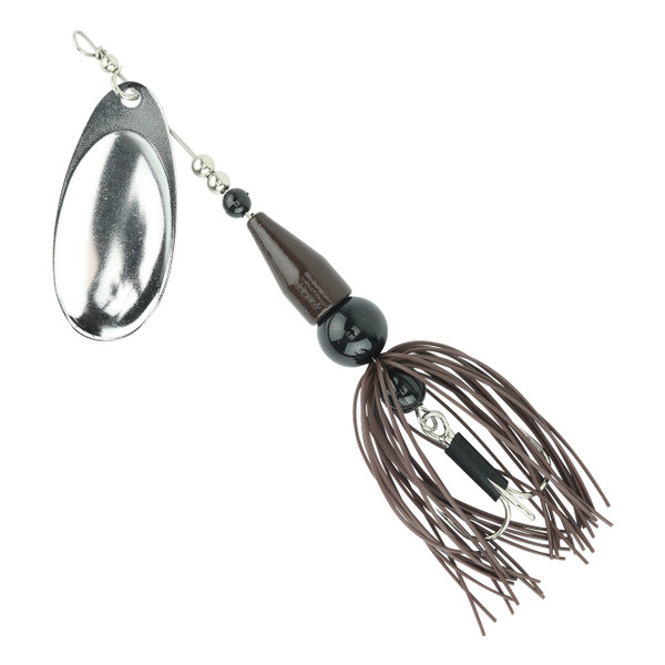 Arctic Spinners Inline Spinner color Red-Red with included single hook