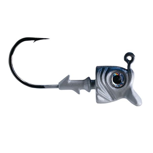 1st Gen Fishing Jaw Dropper Jig Head color Green Pumpkin