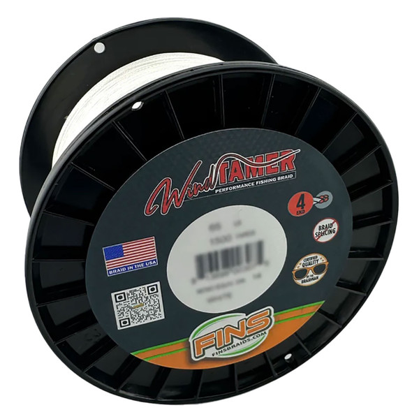 FINS Windtamer Braid Pitch Black