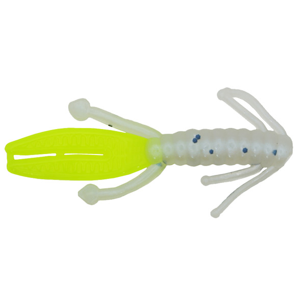 Ol' Blue Tackle Teaser Soft Bait color Purple Chartreuse