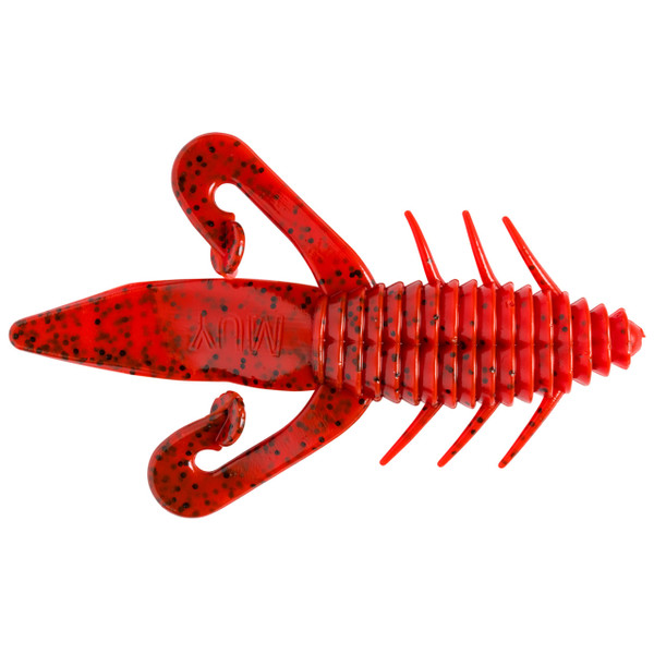 YUM Scutter Bug Soft Bait color Sooner Run Biffle Bug-style YUM creature bait.