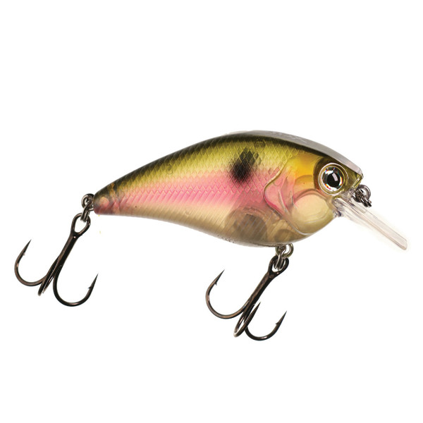 Xcite Baits XB-1 Rattling Squarebill Crankbait color Chartreuse Blue Back