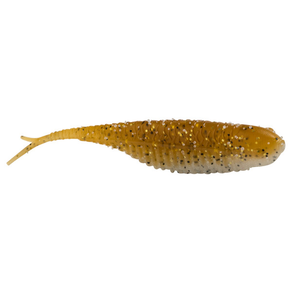 Great Lakes Finesse Hover Minnow in Gizzard Shad, featuring a realistic baitfish profile with a thin split tail.