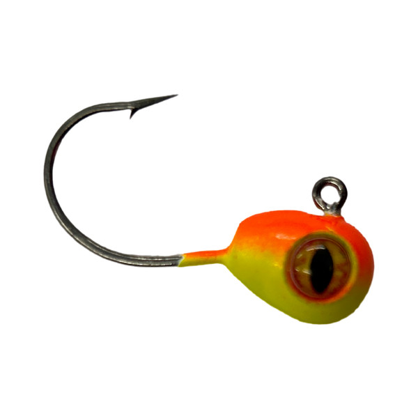 Mission Tackle Short Shank Tungsten Heavy Metal Jig color Wonderbread