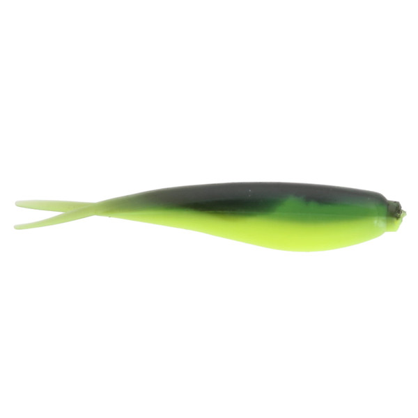 BrushPile Jigs Zipper Soft Bait in Deadly Force, 1.5 in., for crappie and panfish.