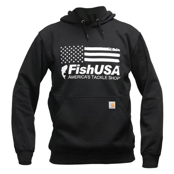 FishUSA Carhartt Black Ops Hoodie Front