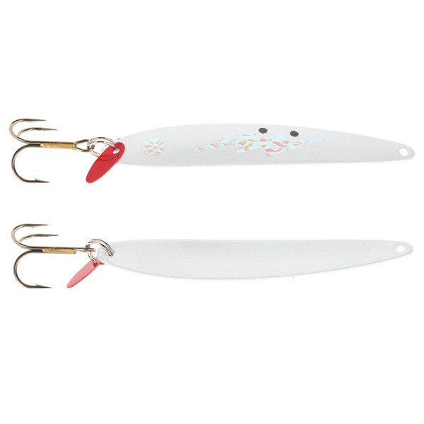 Bay De Noc Laker Taker Spoon color Fluorescent Green - Nickel
