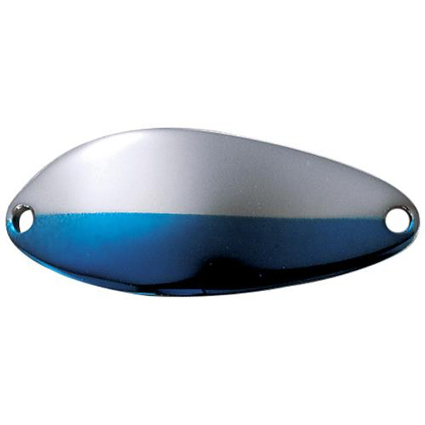ACME Tackle Little Cleo Spoon color Nickel Neon Blue