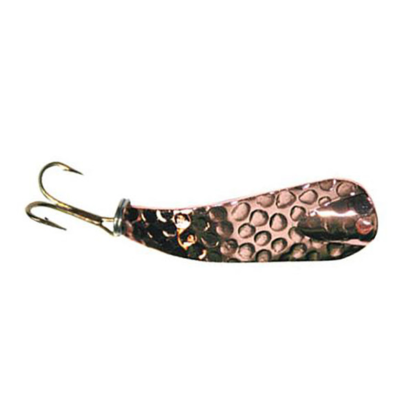 Custom Jigs & Spins Slender Spoon color Copper Orange