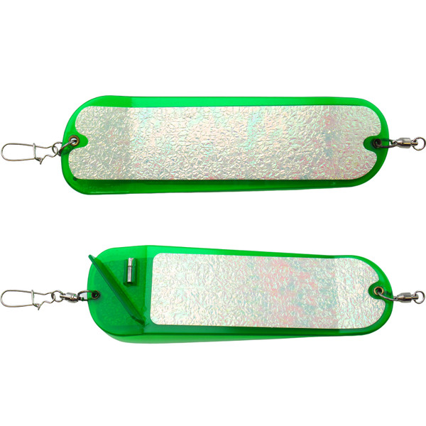 Pro-Troll ProChip Fin Flasher color Bullfrog front (top) and back (bottom)
