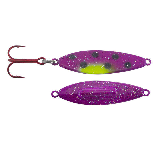 Silver Streak Rattle Streak Spoon color Blue Hawaiian