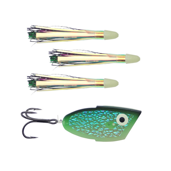 Diabolical Cut Bait Meat Rig color Illusion
