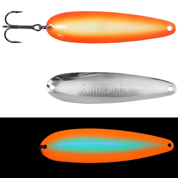 Moonshine Lures Trolling Spoon color Cobalt Blue 
