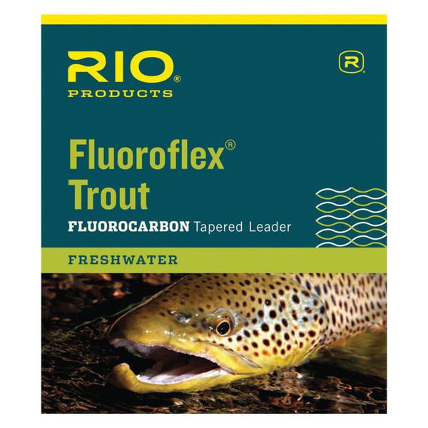 RIO Fluoroflex Trout Fluorocarbon Tapered Leader