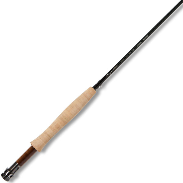 G. Loomis Asquith 590-4 Fly Rod, 5 wt., fast action, cork grip, bamboo reel seat, freshwater use.
