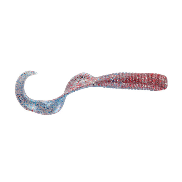 Berkley Gulp! Saltwater Grub Soft Bait color Black Chartreuse Fuze