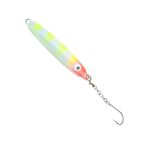 Hali Sukkula Jig color Red Fluorescent Glow Perch
