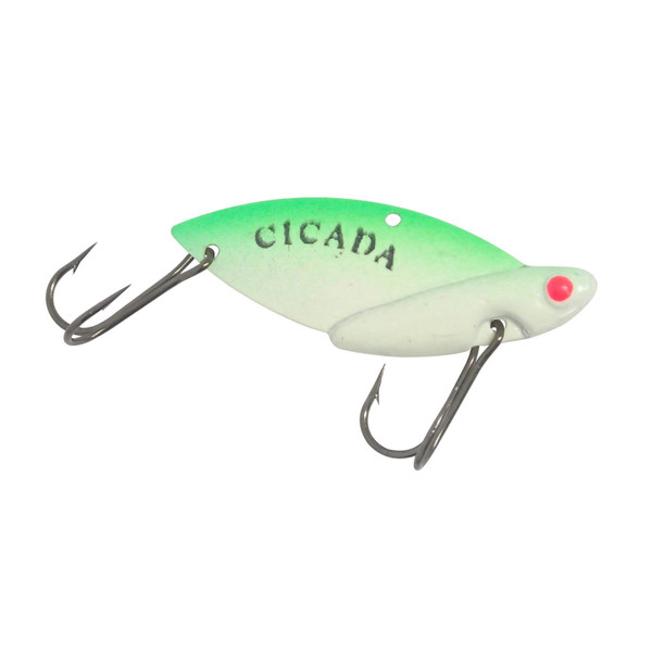 Reef Runner Cicada color Gold-Hot Green