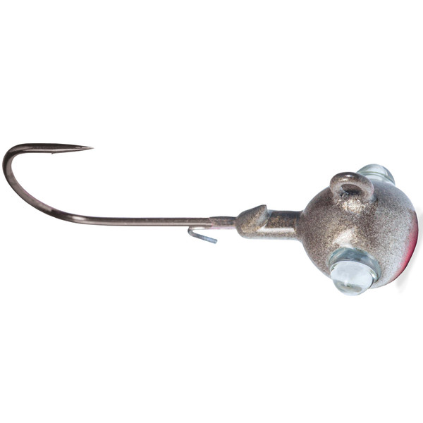 Kalin's Rattlin' Google Eye Jig in Purple-Chartreuse