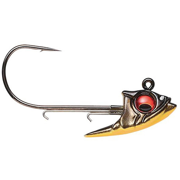 Megabass Body Balance Jig Head color Deadly Black Shad