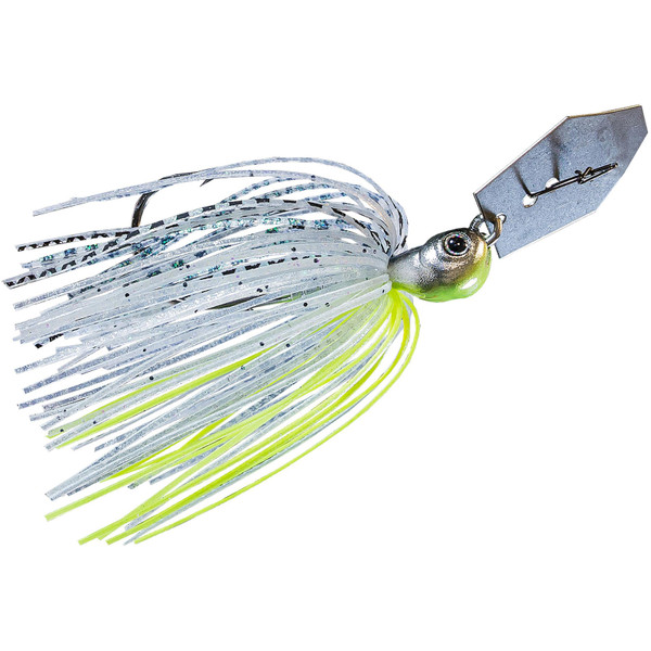 Z-Man ChatterBait JackHammer Chartreuse White