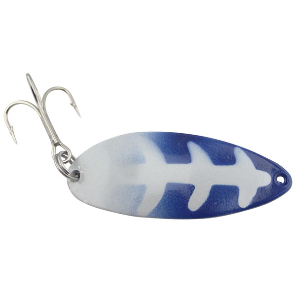 ACME Tackle Custom Painted Little Cleo Spoon color  Glow Wonderbread