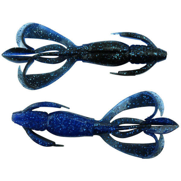 Keitech Crazy Flapper Black Blue