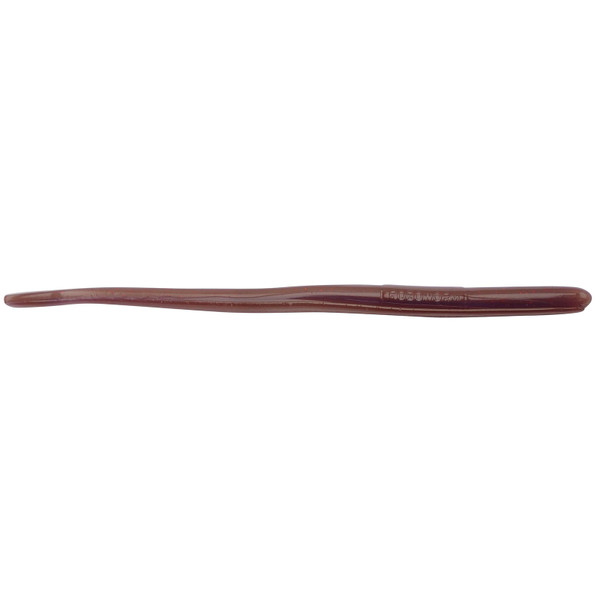Roboworm Straight Tail Worms color Aaron's Magic Red-Black Flake