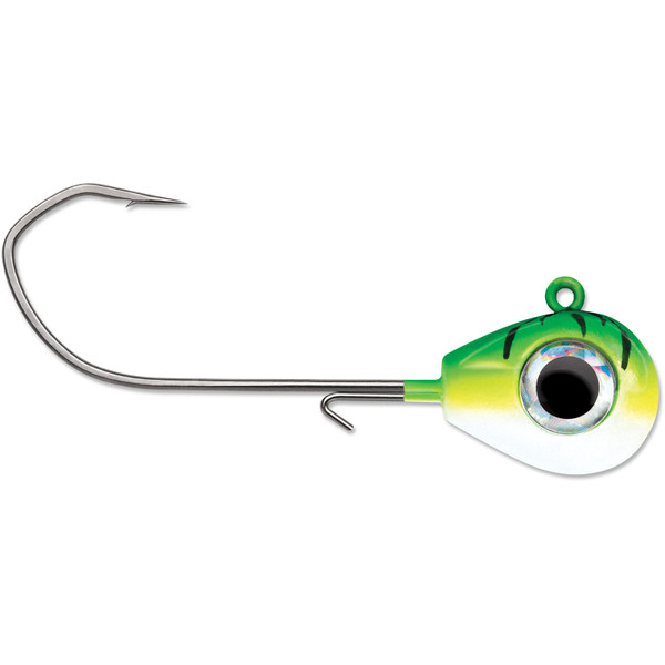 VMC Sleek Jig Heads in Blue Fire UV