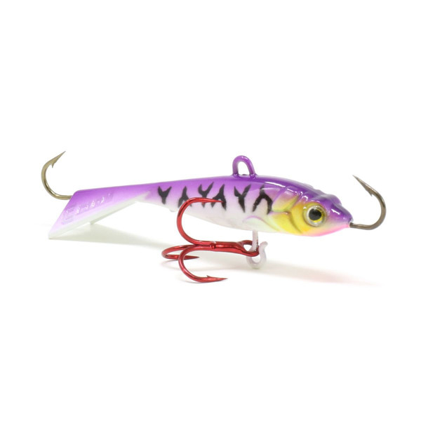 Clam Tikka Mino Jigging Lure Chartreuse Lime Holographic