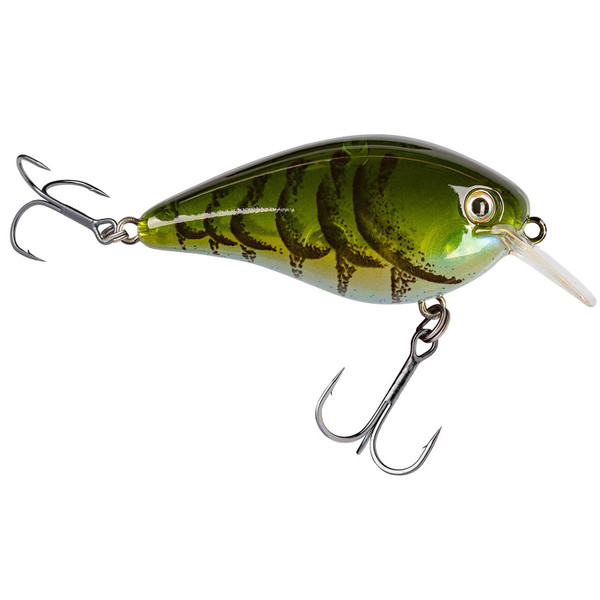 Strike King Hard Knock KVD Square Bill Crankbait Chartreuse Perch