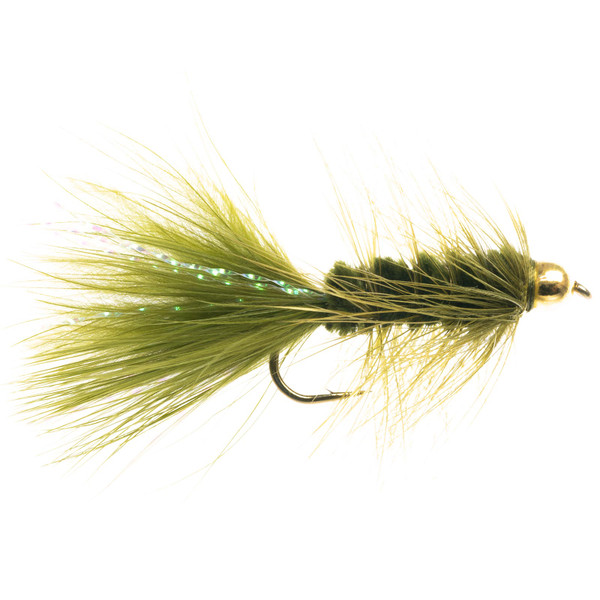 Bead Head Woolly Bugger Streamer - 2 Pack Black