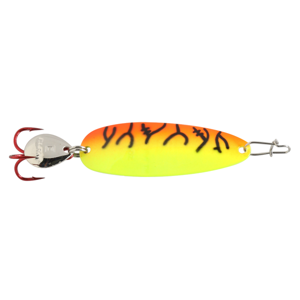 Clam Ribbon Leech Flutter Spoon color Glow Firetiger Lightning
