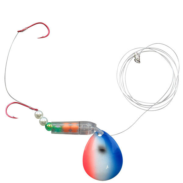 ACME Tackle Rattlin Walleye Spinner Rig color Spicy Rooster