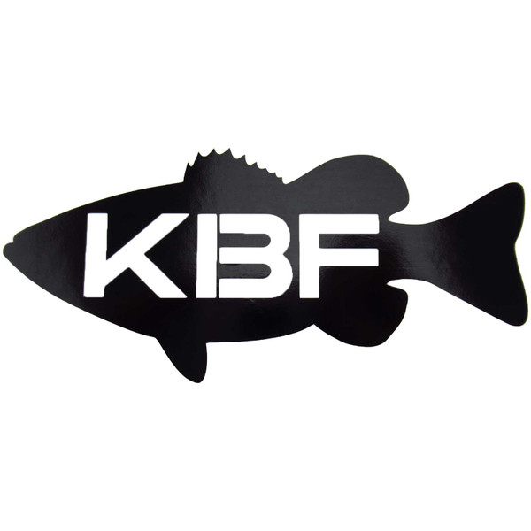 Kayak Bass Fishing KBF Fat Fish Decal