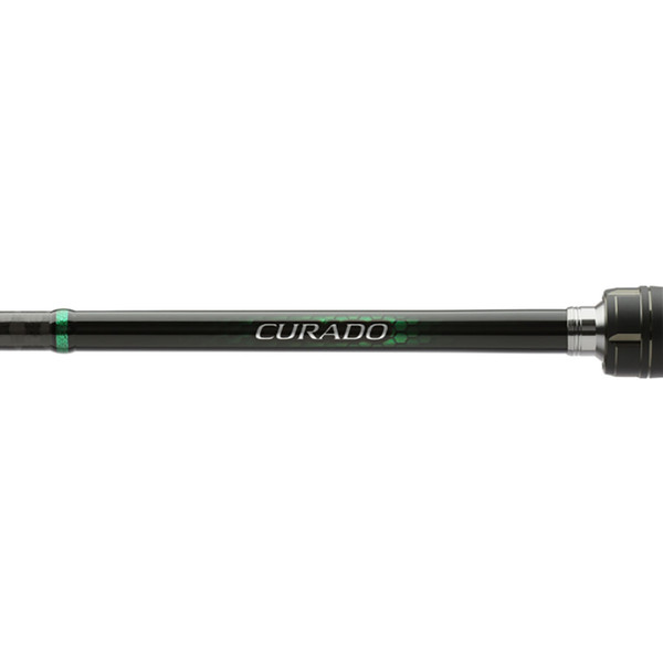 Shimano Curado Spinning Rod close up of blank