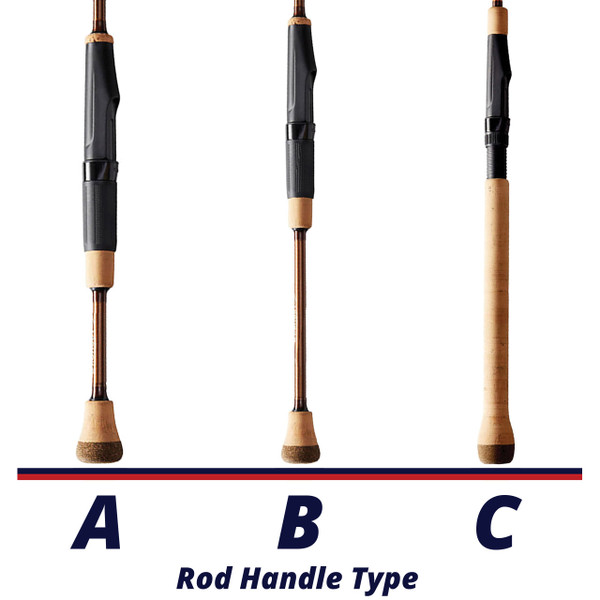 St. Croix Panfish Series Spinning Rod handle comparison chart