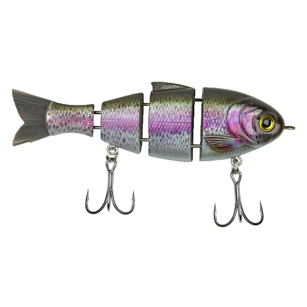 Bucca Brand Baby Bull Shad Swimbait color Rainbow Trout