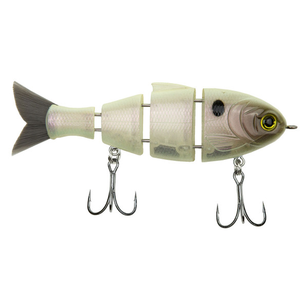 Bucca Brand Baby Bull Shad Swimbait color Pearl Bone