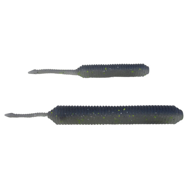 SPRO Pin Tail Stick Worms - Size Comparison
