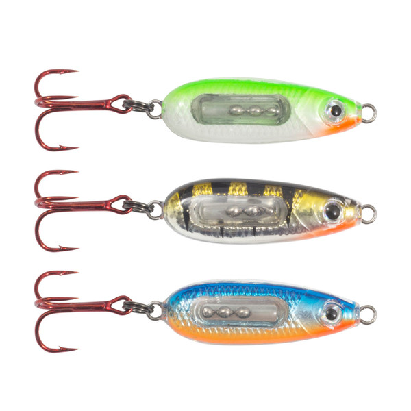 Northland Glass Buck-Shot Spoon Assorted Size 1/8 oz, assorted pack colors may vary