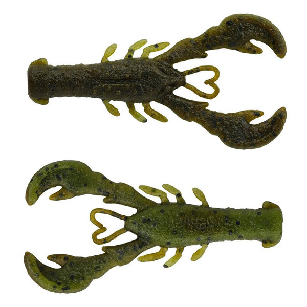 Berkley PowerBait MaxScent Lil' Super Trooper color Green Pumpkin Watermelon