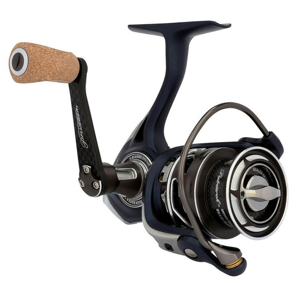 Pflueger Patriarch Spinning Reel Front Angled View