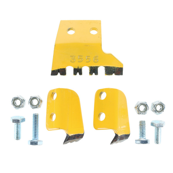 Jiffy Stealth STX Replacement Ice Drill/Auger Blade Kit yellow color and included screws