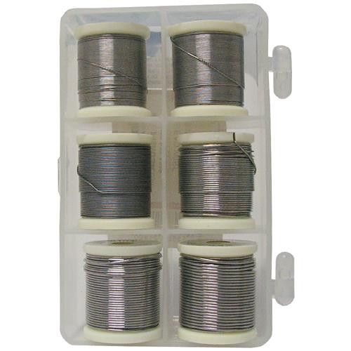 Wapsi Round Lead Wire Assortment in a snap-close box