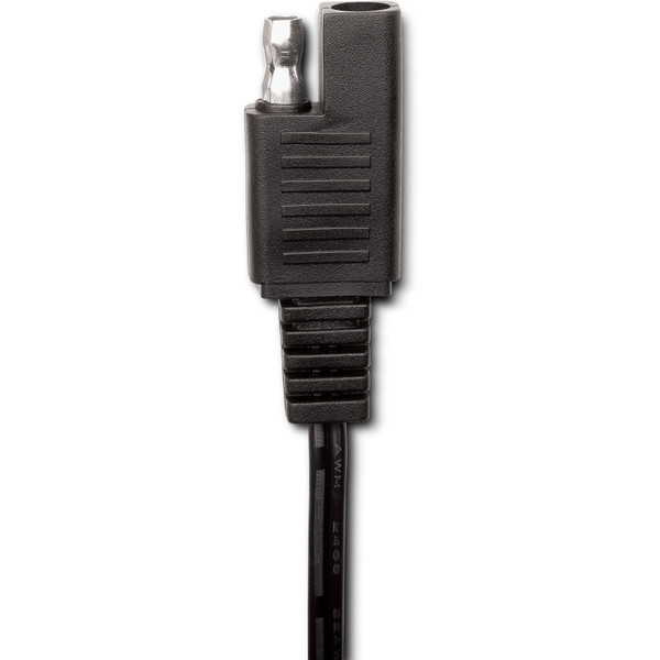MarCum Universal Charger SAE plug close up
