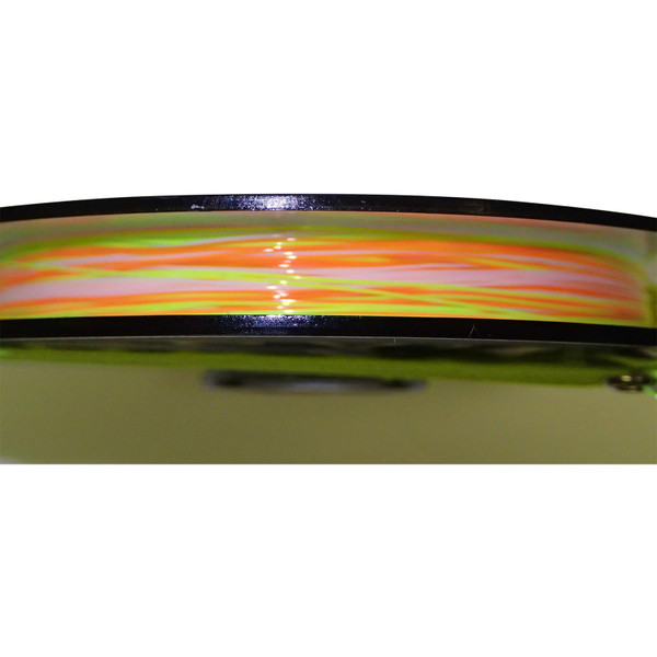 Orvis Tactical Sighter Tippet Tricolor: Chartreuse, Orange, and White