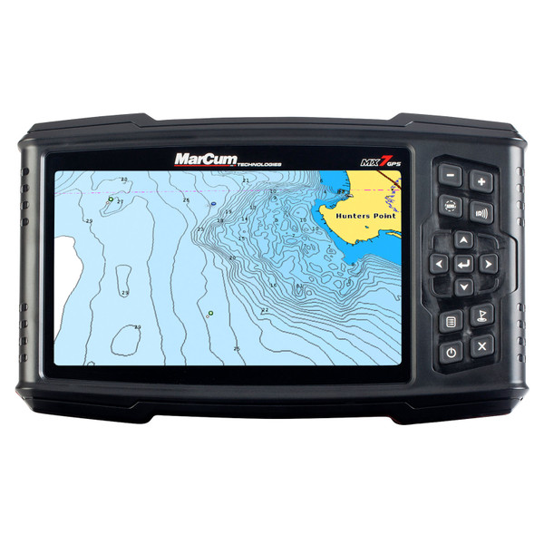 MarCum MX-7 Digital Sonar System with GPS and LiFePO4 12V10ah Battery